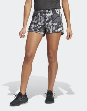 Adidas Pacer AEROREADY Train Essentials Minimal Branding Floral Print Shorts