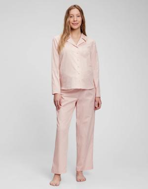 Gap Maternity PJ Set pink