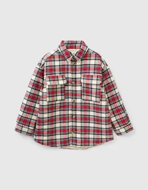 check flannel jacket