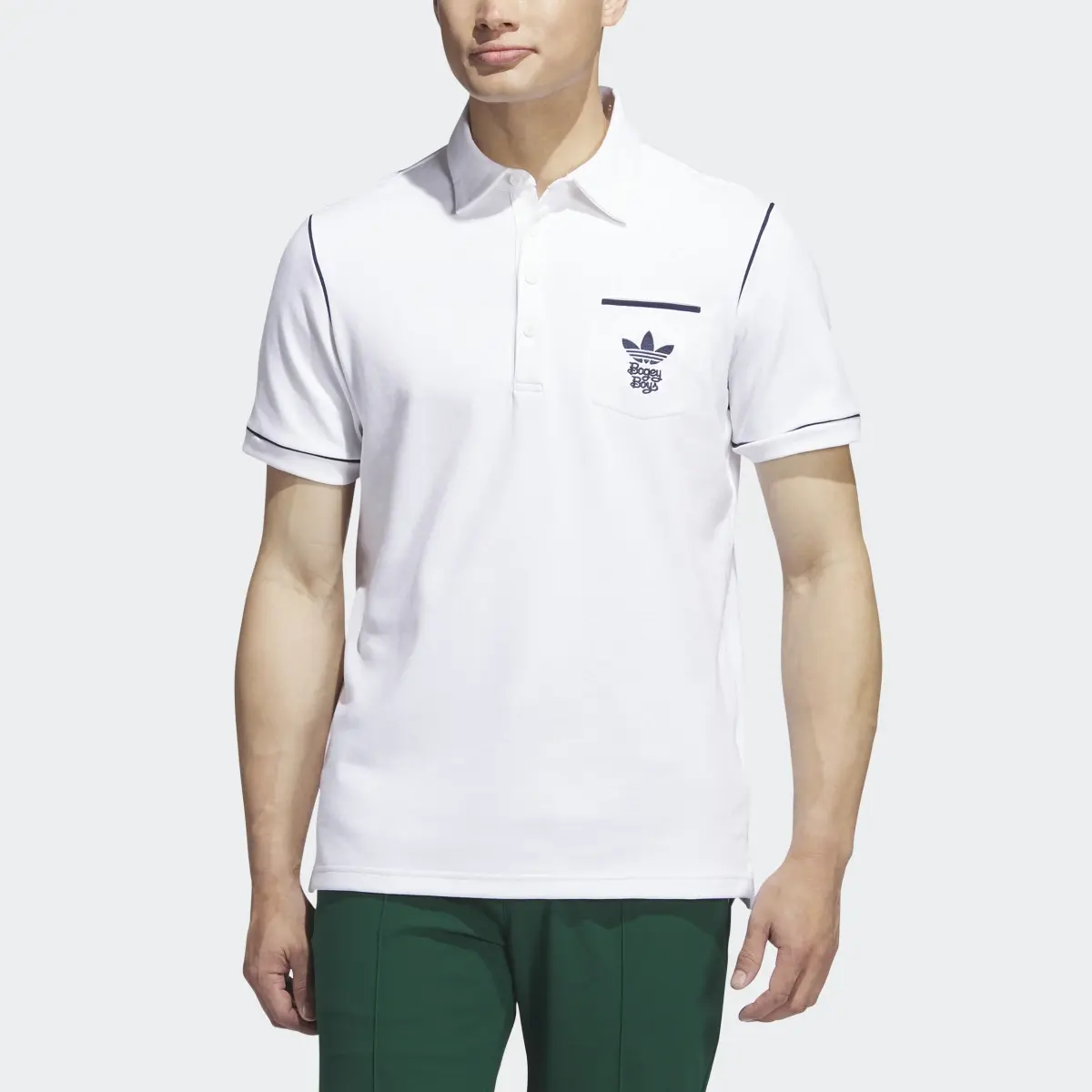 Adidas x Bogey Boys Polo Shirt. 1
