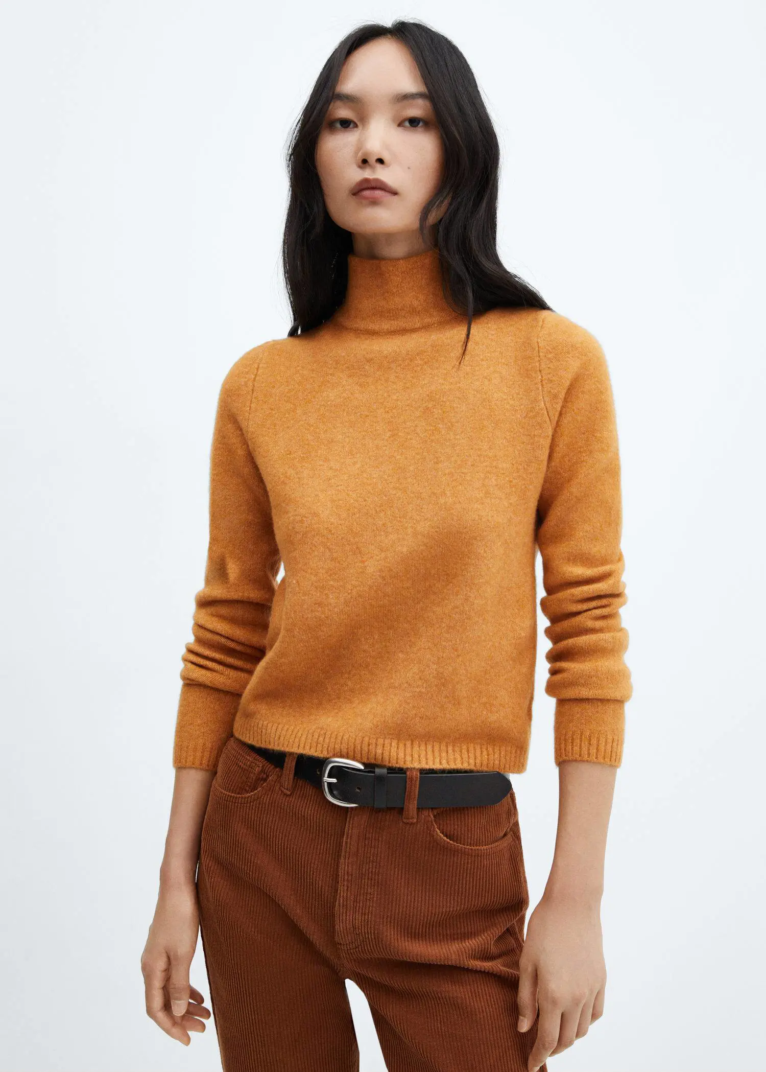 Mango Turtleneck knit sweater. 1