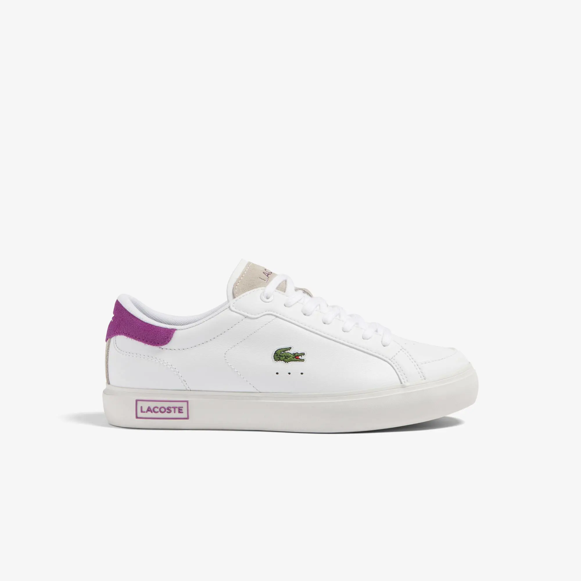 Lacoste Women's Lacoste Powercourt Leather Trainers. 1