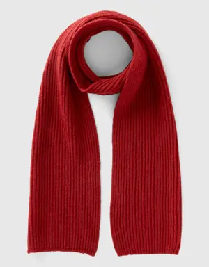 pure virgin wool scarf