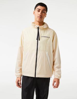 Men’s Short Zipped Hooded Jacket
