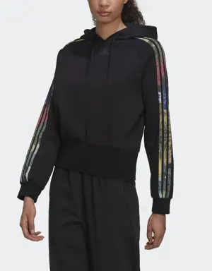 Adidas Sweat-shirt à capuche imprimé intégral
