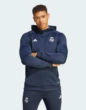 Sweat-shirt à capuche Real Madrid Tiro 23