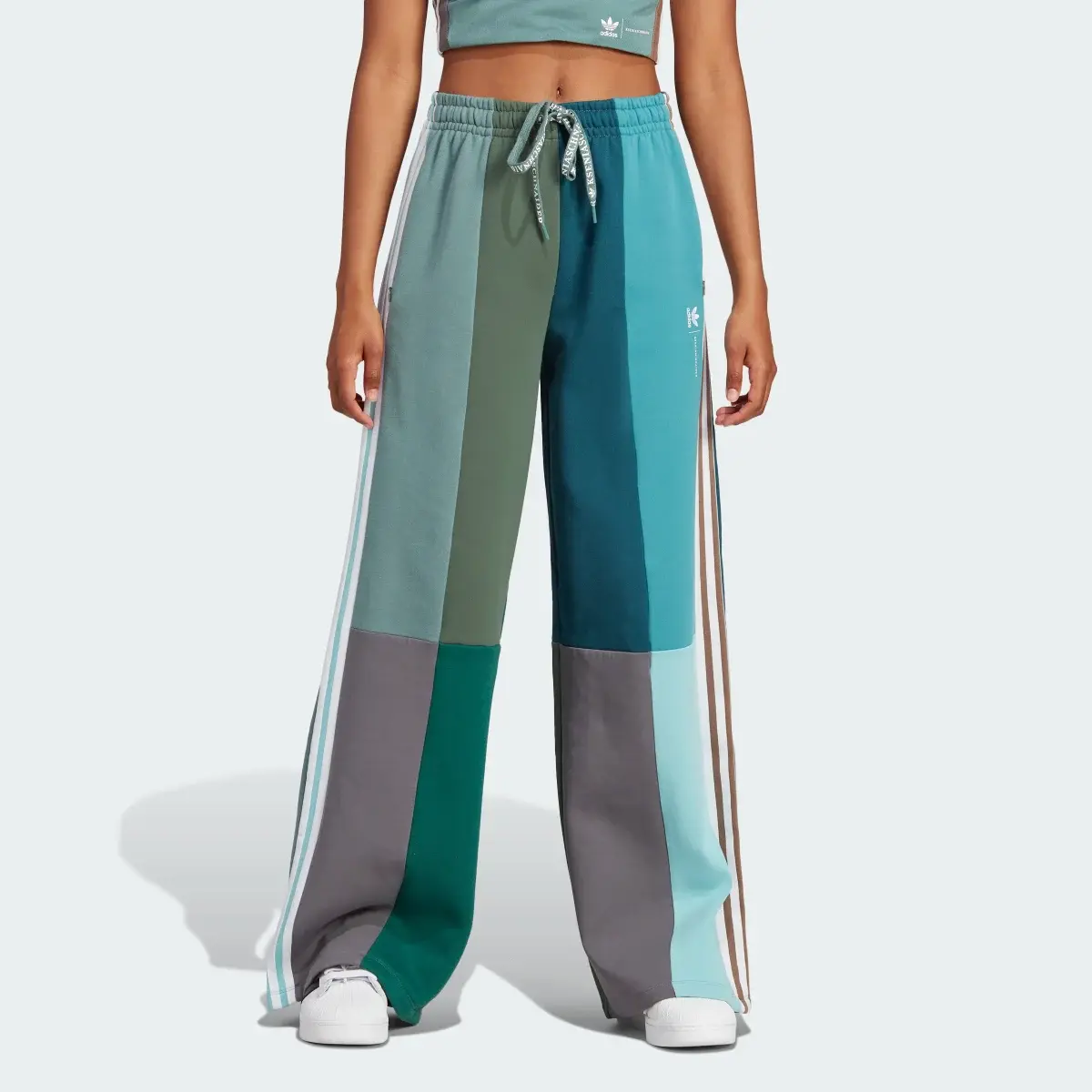 Adidas x KSENIASCHNAIDER Reprocessed Track Pants. 1