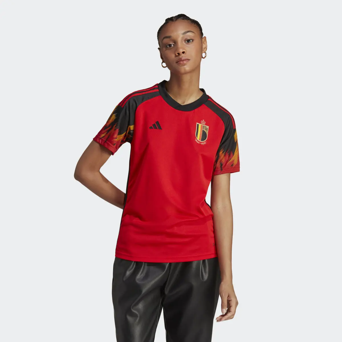 Adidas Belgium 22 Home Jersey. 2