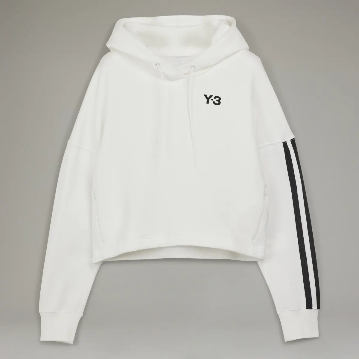 Adidas Sudadera con Gorro Y-3 Franjas. 1