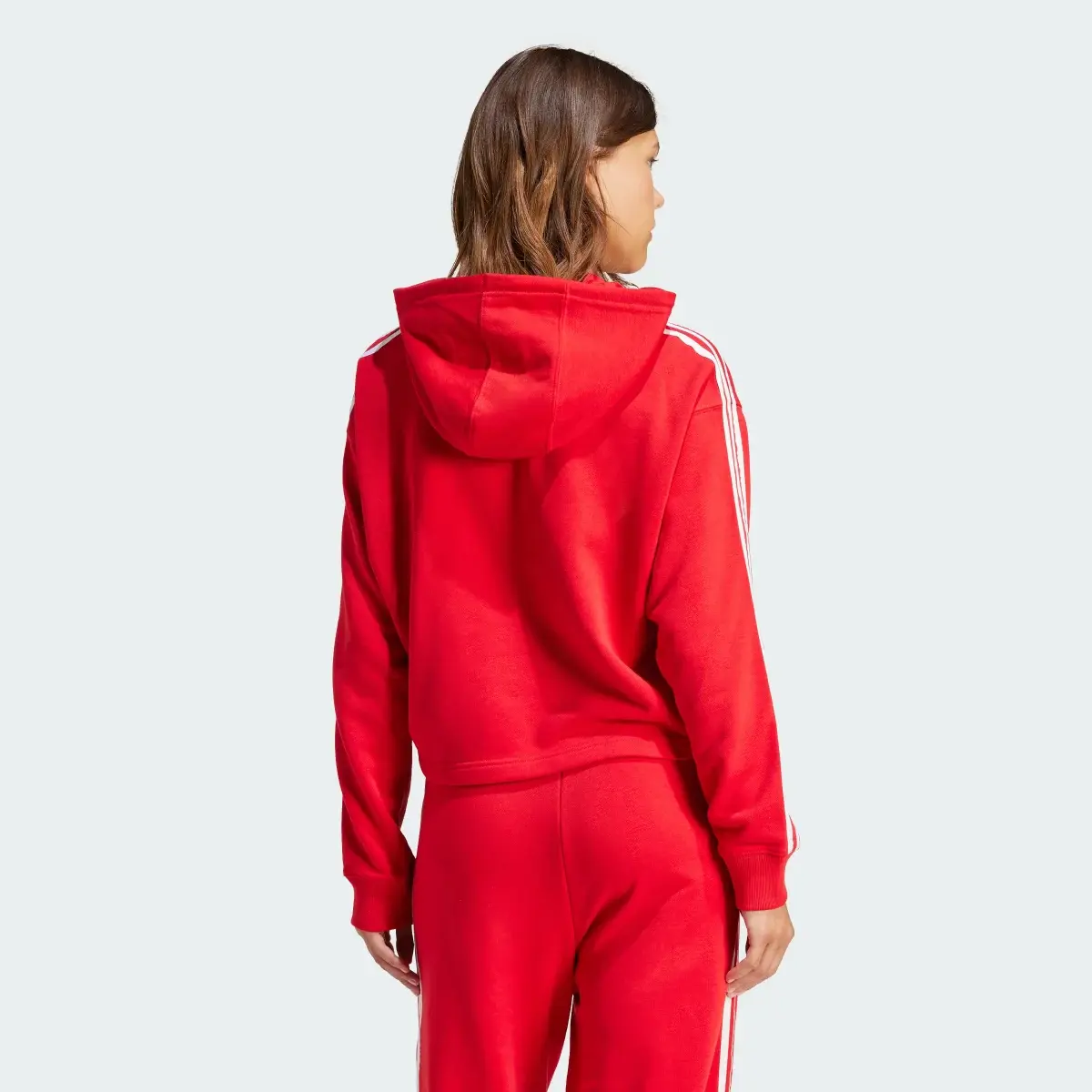 Adidas Adicolor 3-Stripes Short Hoodie. 3