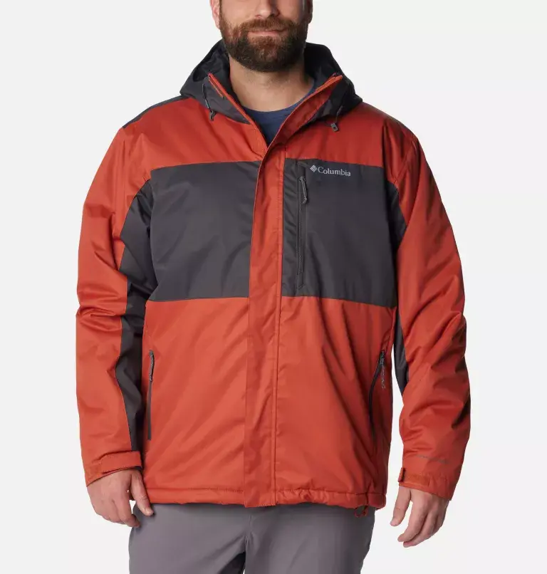 Columbia Men's Tipton Peak™ II Insulated Rain Jacket - Big. 2