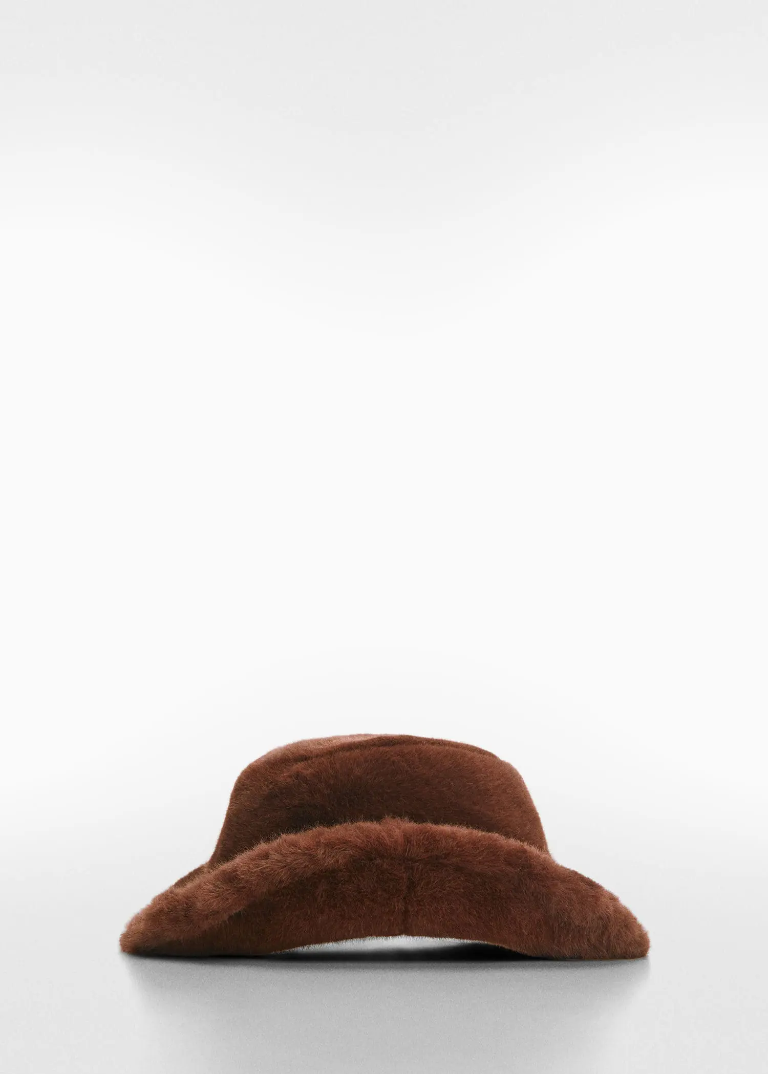 Mango Fur-effect cowboy hat. 1