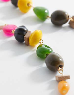 Mixed bead earrings