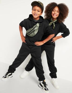 Gender-Neutral Sweatpants for Kids black