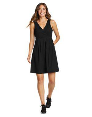 Women's Aster Crossover Dress - Solid