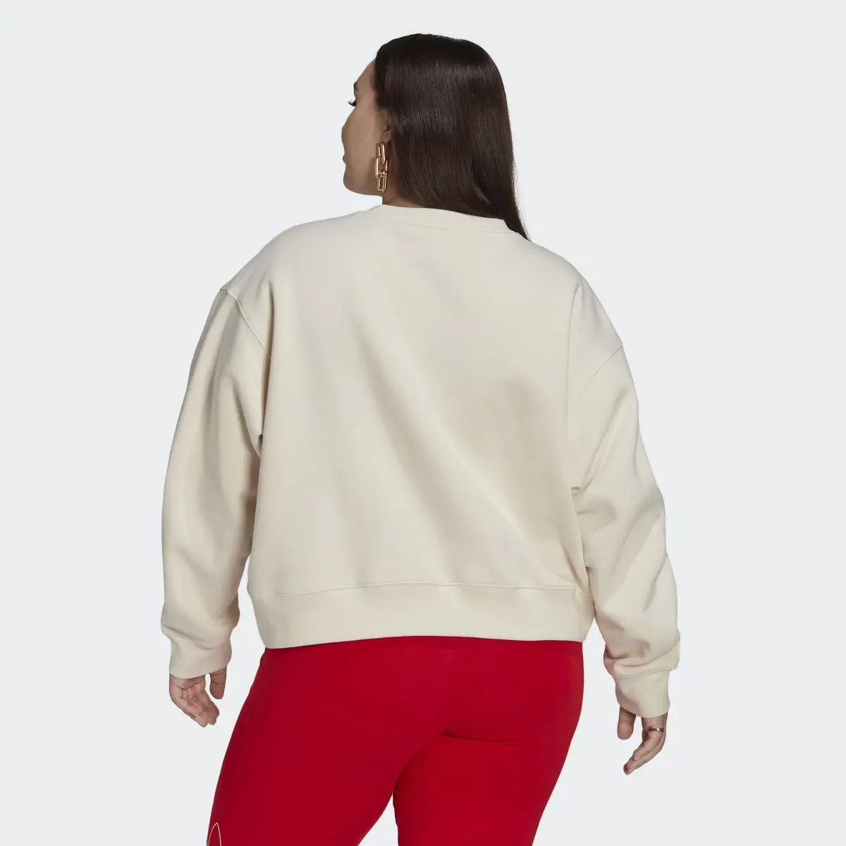 Adidas Adicolor Essentials Crew Sweatshirt (Plus Size). 3