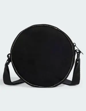 Adidas Bolsa Redonda de Camurça Sintética com Brilhantes. 3
