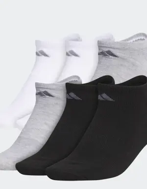 Superlite No-Show Socks 6 Pairs XL