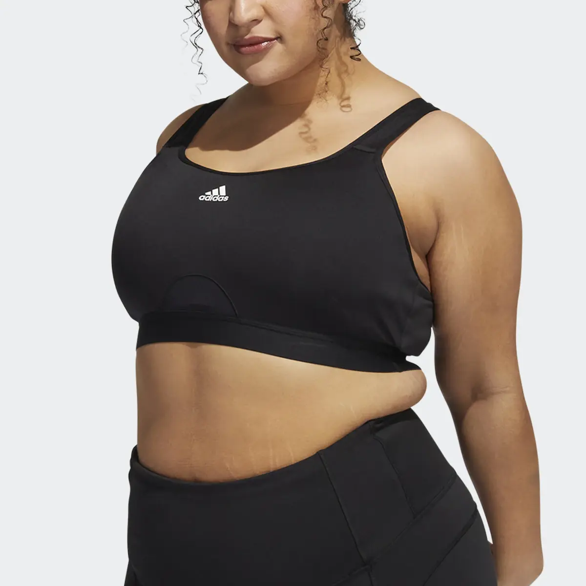 Adidas TLRD Move Training High-Support Bra (Plus Size). 1