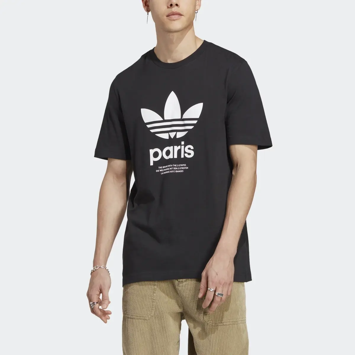Adidas T-shirt Icone Paris City Originals. 1