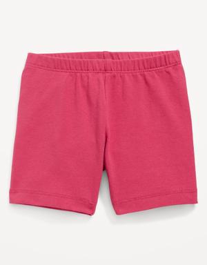 Old Navy Jersey-Knit Biker Shorts for Toddler Girls red