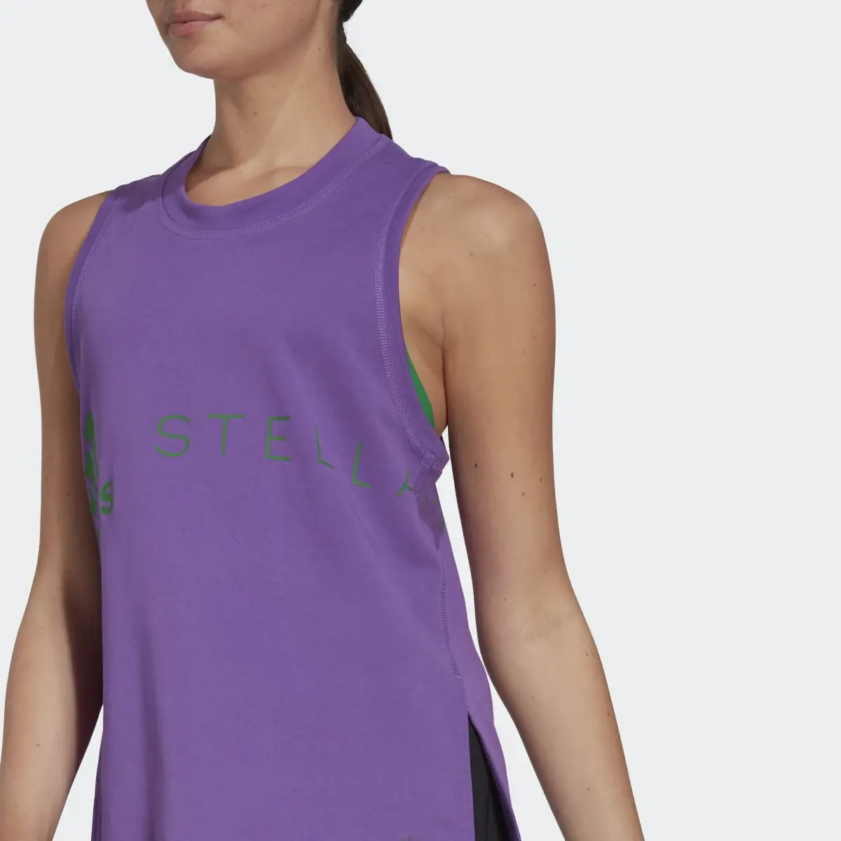 Adidas by Stella McCartney Sportswear Logo Tank Top. 1