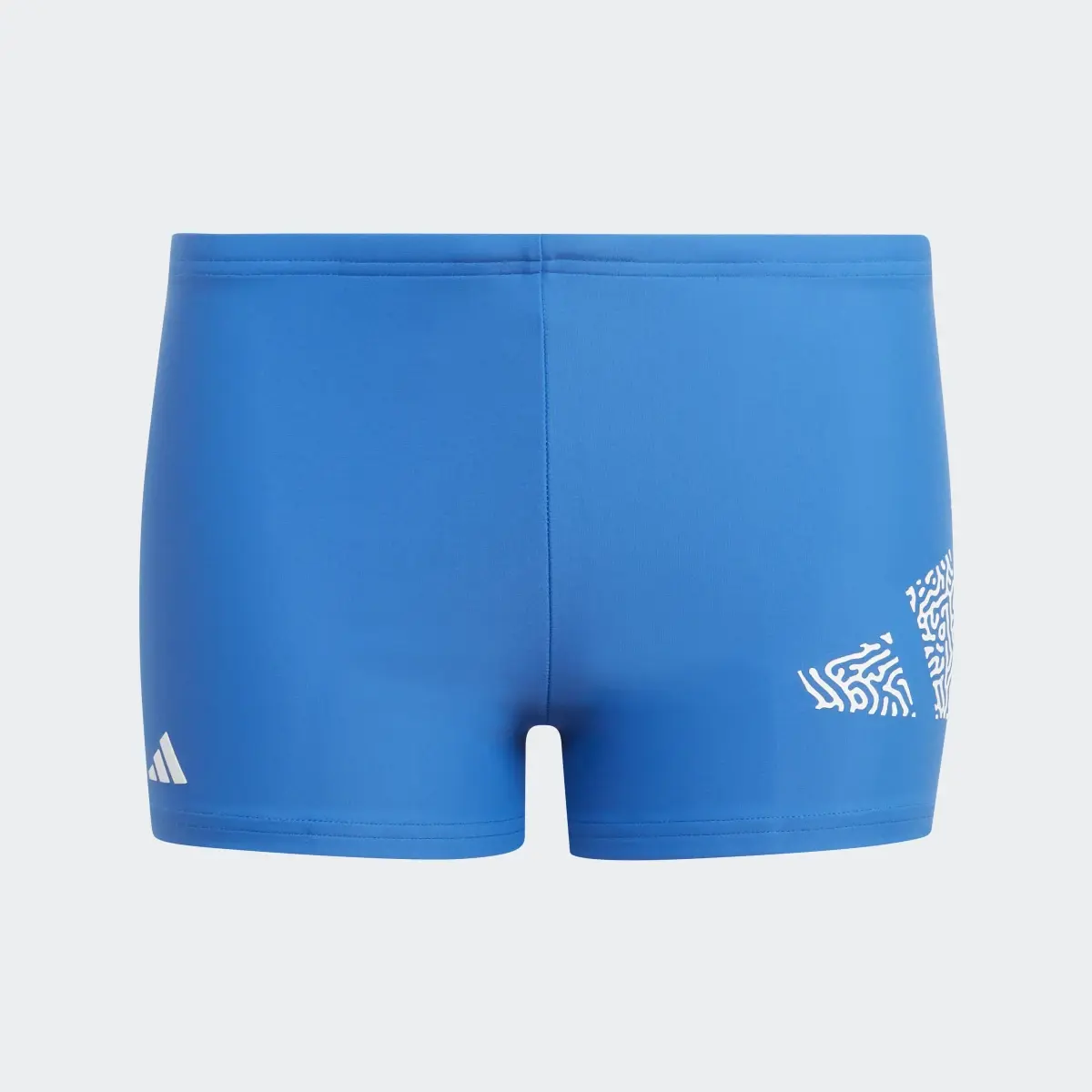 Adidas 3 Bar Logo Swim Boxers. 1