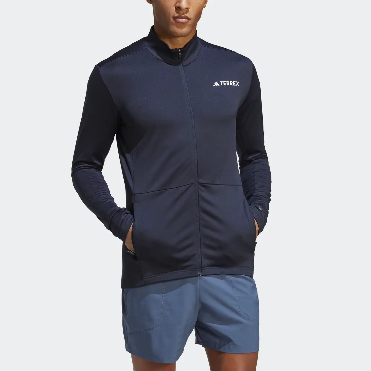 Adidas Terrex Multi Full-Zip Fleece Jacket. 1