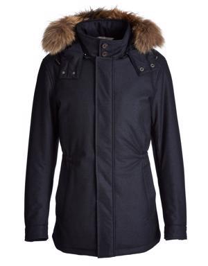 Waterproof Fur-Trimmed Coat