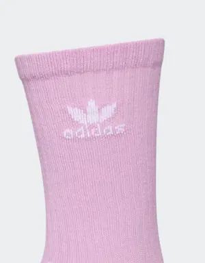 Adidas Trefoil Crew Socks 6 Pairs. 3 Adidas Trefoil Crew Socks 6 Pairs. 3