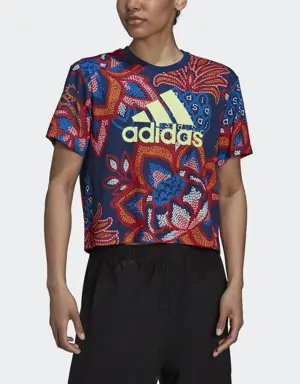 Adidas Playera FARM Rio Estampada