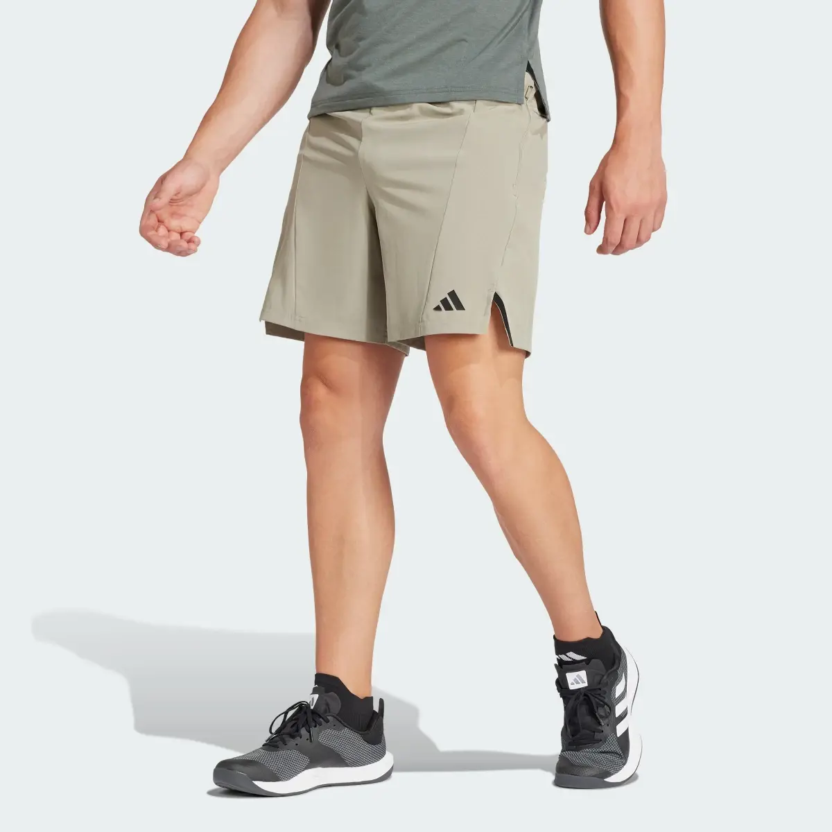 Adidas Designed for Training Workout Shorts. 1