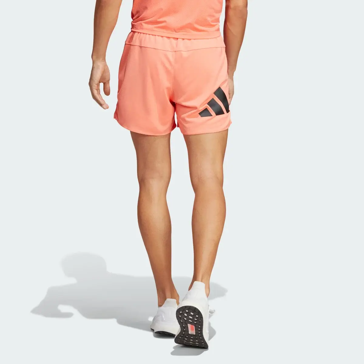 Adidas Run Icons 3 Bar Logo Shorts. 2