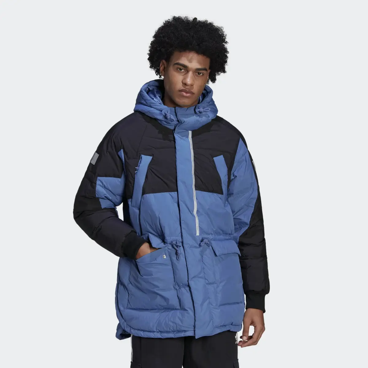 Adidas Adventure Down Regen Hooded Puffer Jacket. 2