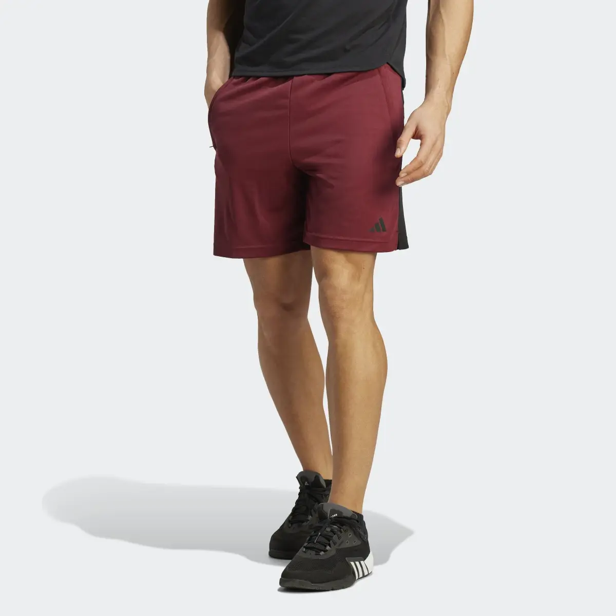 Adidas Train Essentials Seasonal Camo Shorts. 1