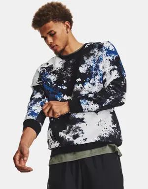 Men's UA Essential Fleece Paint Crew