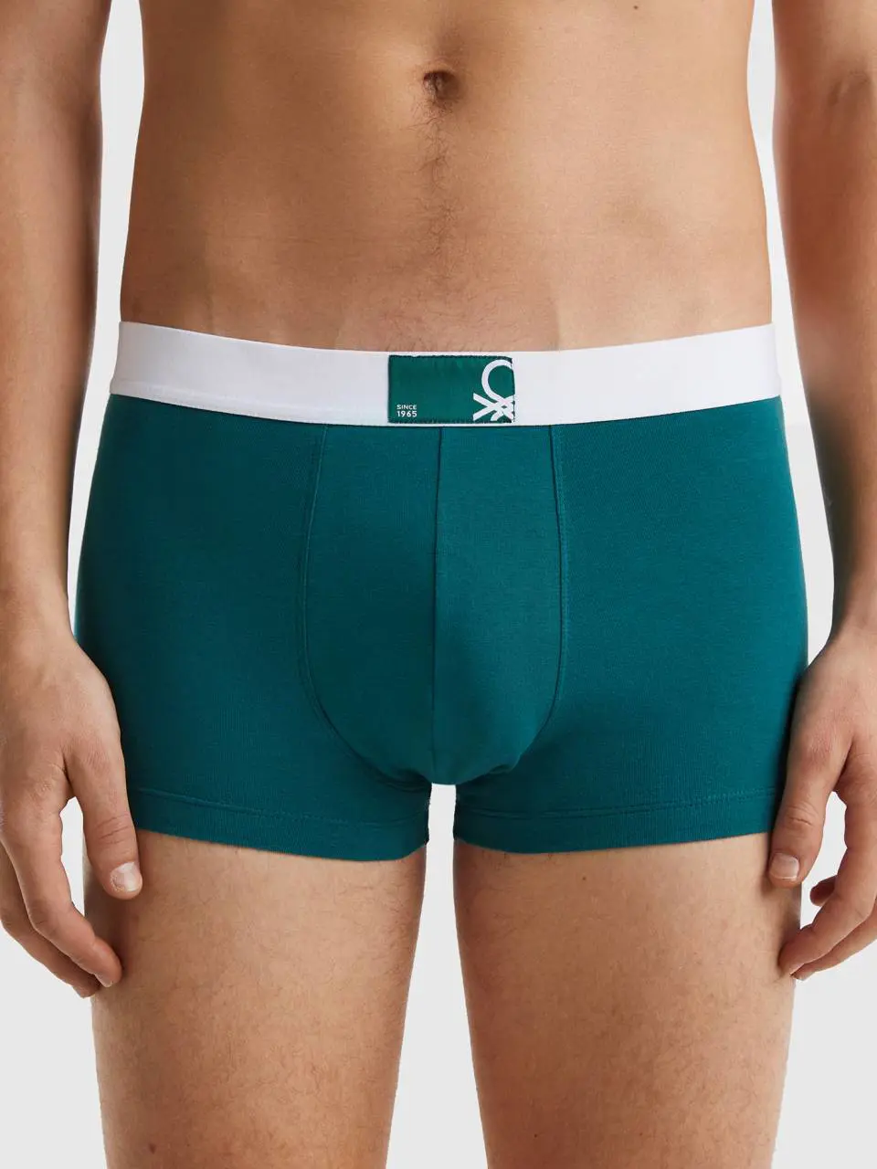 Benetton boxers in stretch organic cotton. 1 Benetton boxers in stretch organic cotton. 1