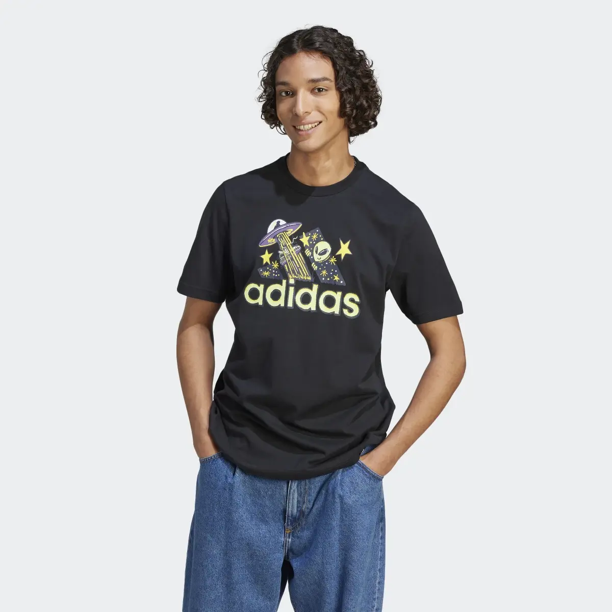 Adidas Sportswear Dream Doodle Fill Tişört. 2