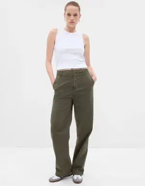 Loose Khakis green