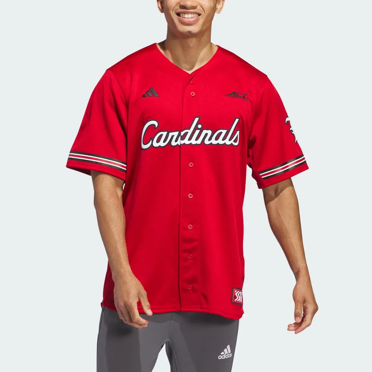 Adidas Louisville Reverse Retro Replica Baseball Jersey. 1