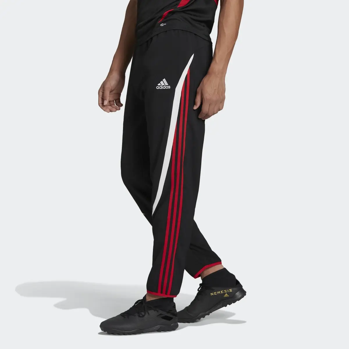 Adidas Manchester United Teamgeist Woven Tracksuit Bottoms. 2