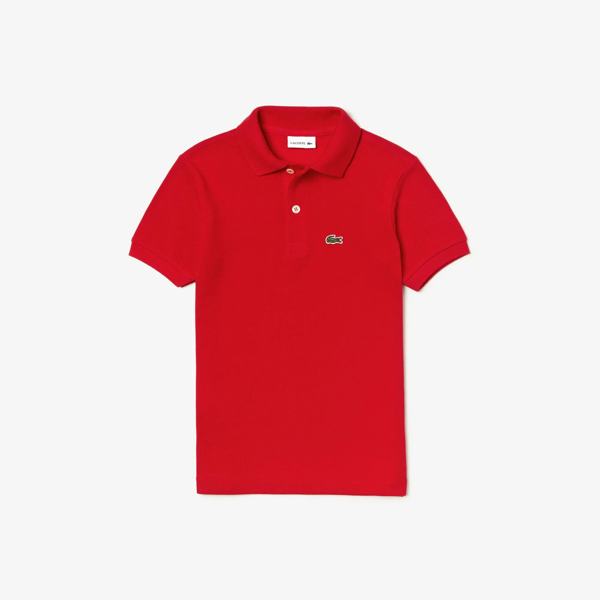 Lacoste Kids' Regular Fit Petit Piqué Polo. 2