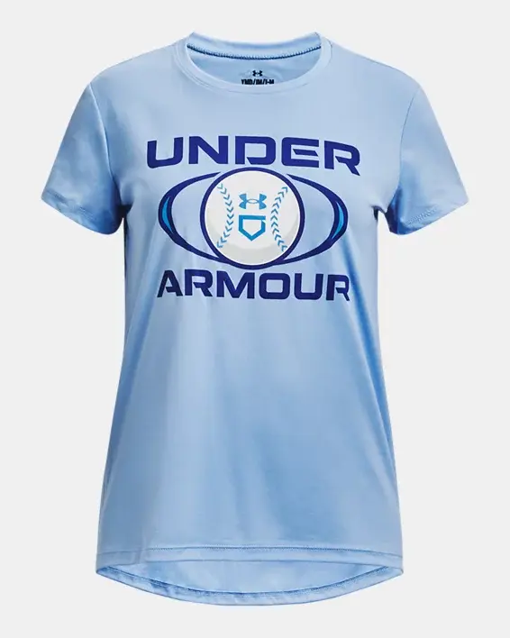 Under Armour Girls' UA Velocity Softball Short Sleeve. 1