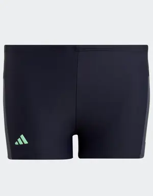 Adidas Colourblock 3-Streifen Boxer-Badehose