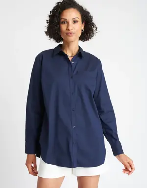 Keep It Cool Boyfriend Blouse