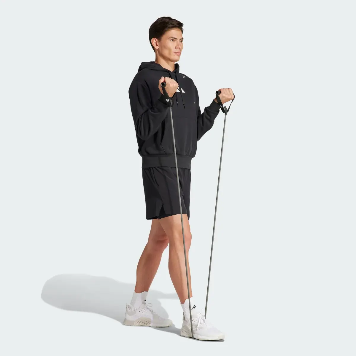 Adidas All-Gym Category Pump Cover Hoodie. 3