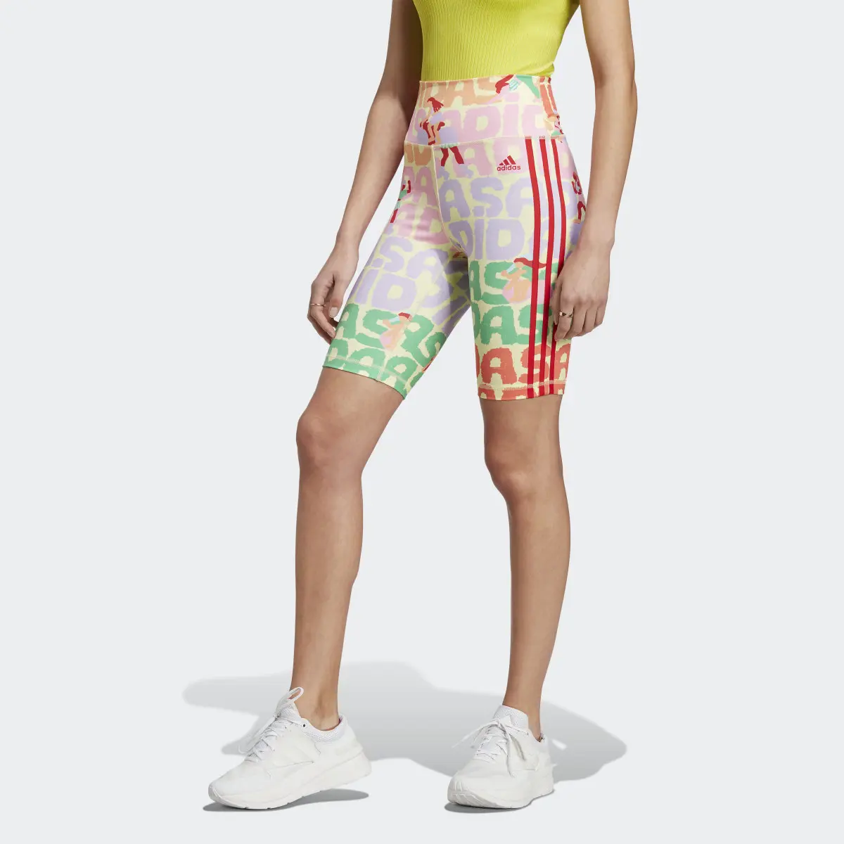 Adidas Short cycliste adidas x FARM Rio. 1