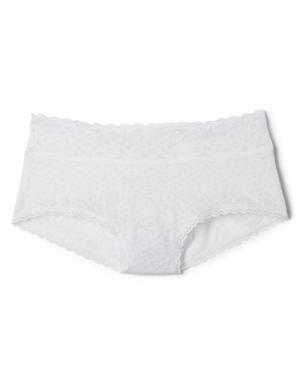 Lace Shorty white