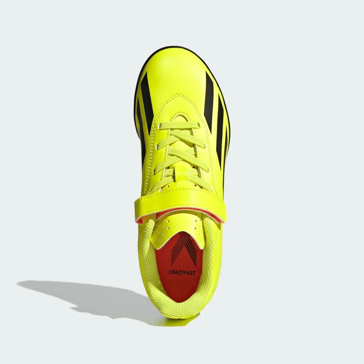 Adidas Calzado de Fútbol X Crazyfast Club Cierre por Contacto Pasto Sintético. 3