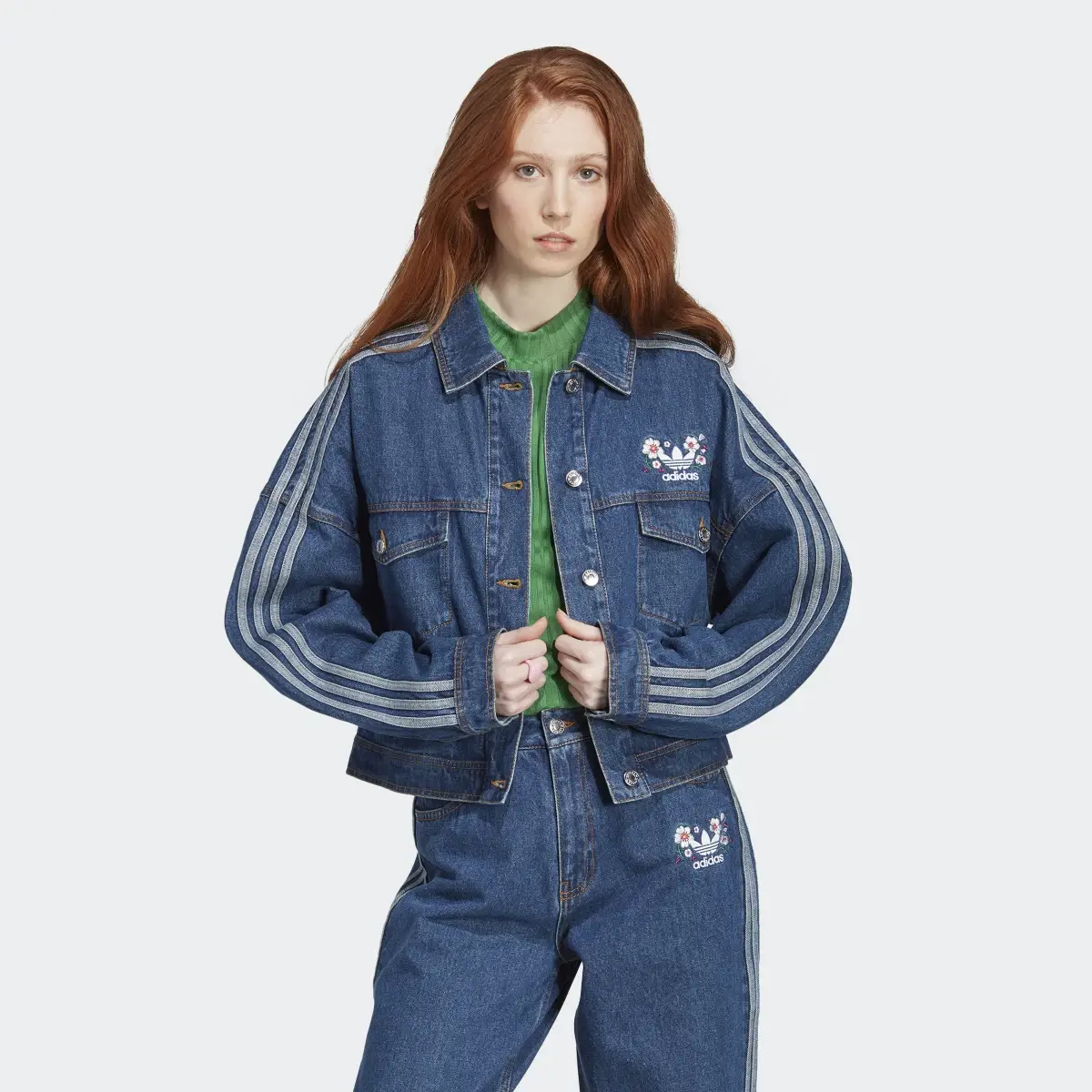 Adidas Jeansjacke. 2